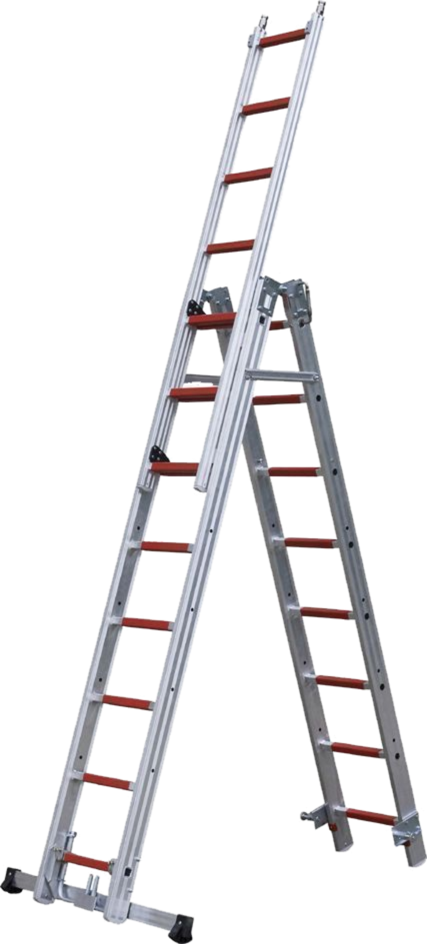 Multifunctional Ladders - Dönges Feuerwehr-multifunktionsleiter Din En 1147, (1398x3092), Png Download