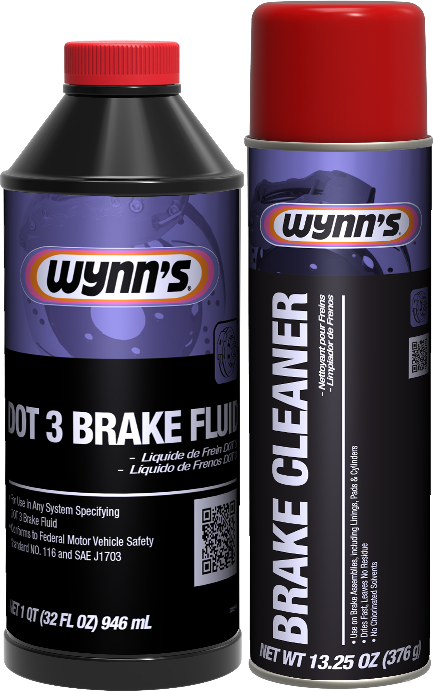10021-f - Wynns - Brake & Clutch Cleaner - 500ml 61479 (3879x3000), Png Download
