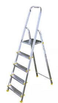 Aluminium Platform Steps - Hliníkové Schůdky, 5 Stupňů (388x388), Png Download