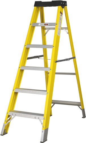 Kavanagh Fibreglass Step Ladder - Ladder (500x500), Png Download