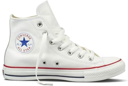 Download Converse Basic High White - Converse All Star - Full Size PNG ...