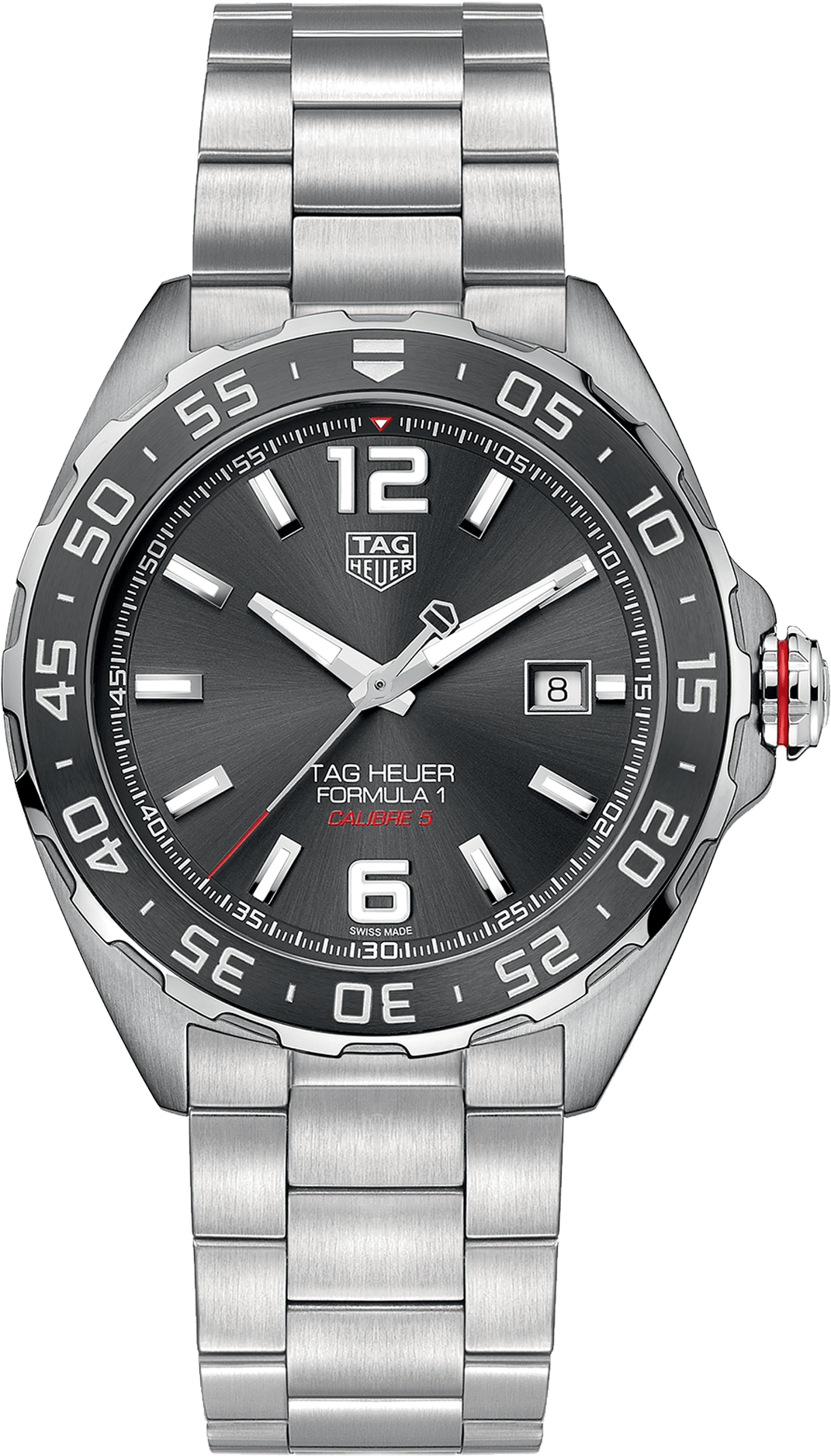 Tag Heuer Formula 1 Waz2011 - Tag Heuer Formula 1 Automatic 43mm Waz2011.ba0842 (1920x2268), Png Download