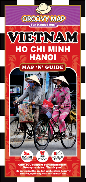Groovy Vietnam Map E2, - Beijing: Map 'n' Guide [book] (605x605), Png Download