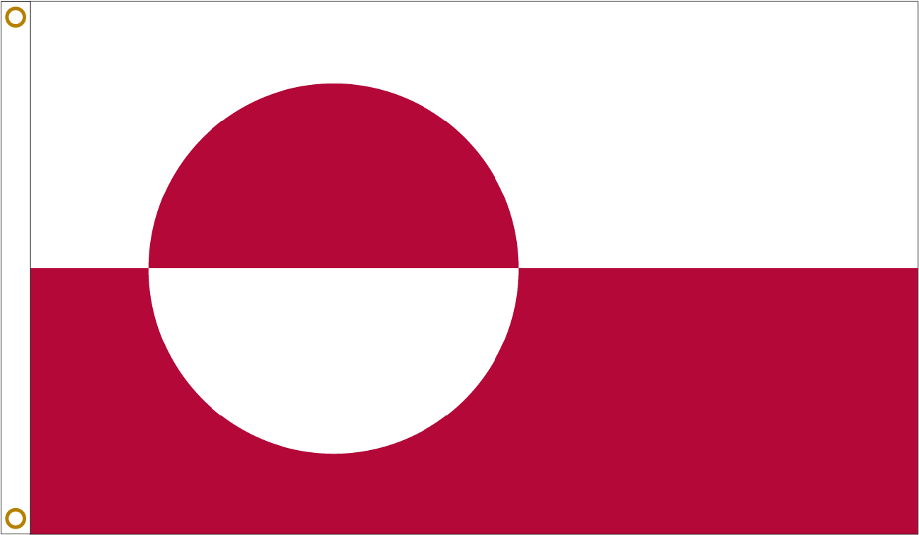 Greenland Flag (1300x1040), Png Download