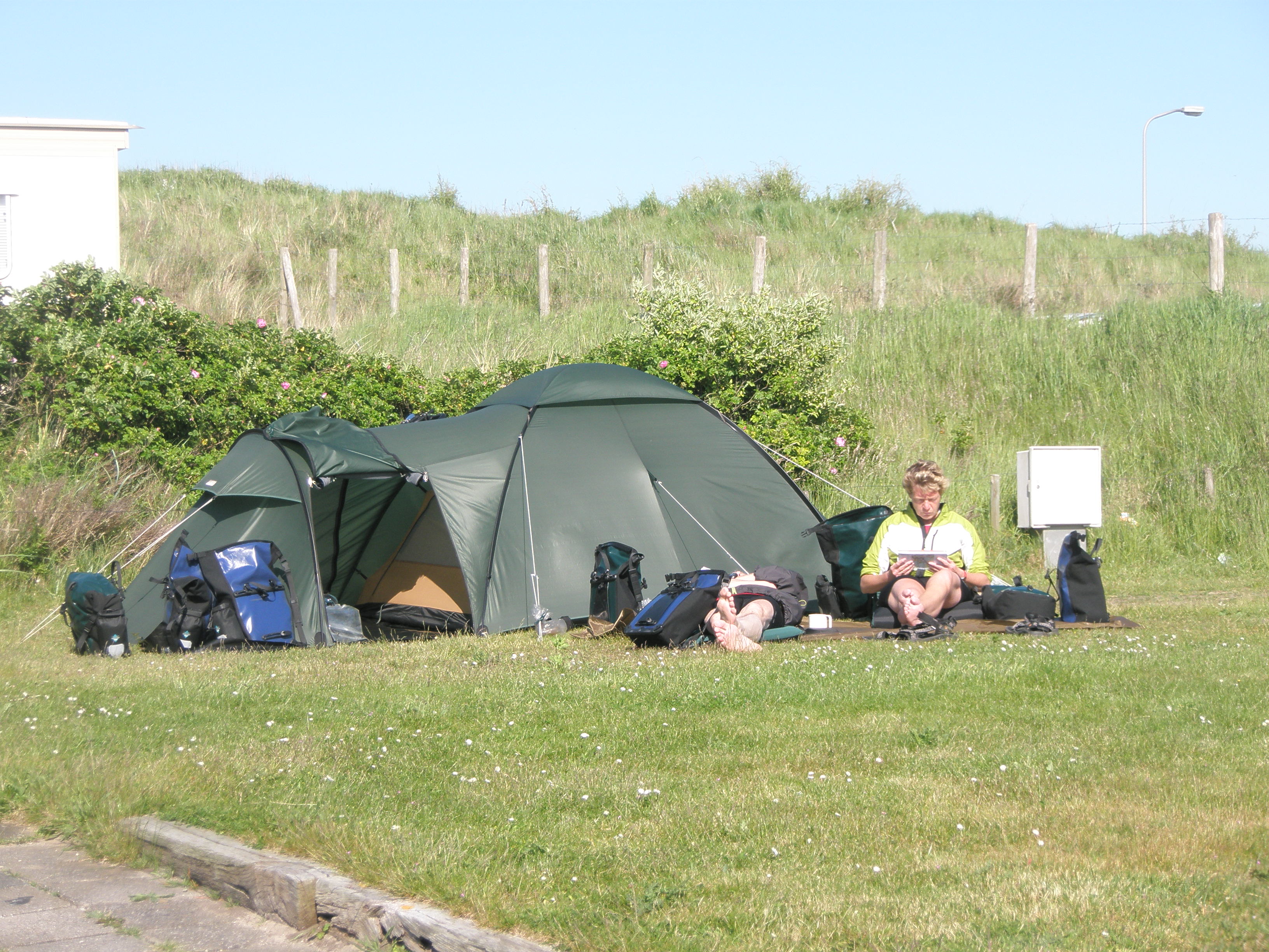 Hikers Pitch - Camping (3264x2448), Png Download