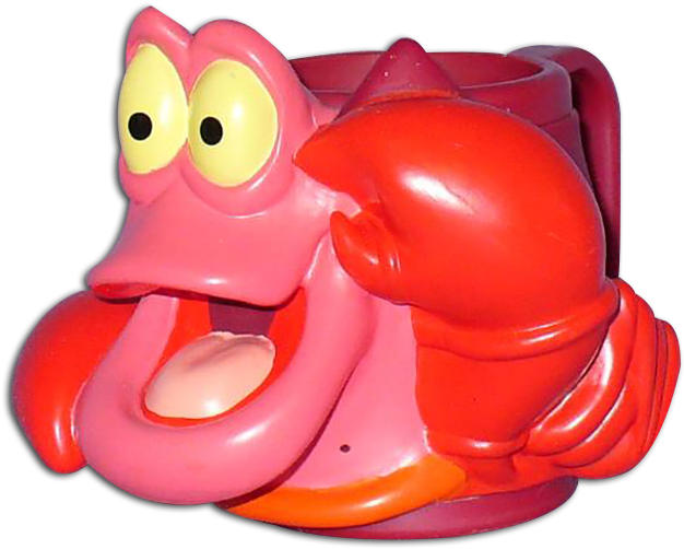 Download Little Mermaid Sebastian Crab Kids Cup Mug Coffee Cup Full Size Png Image Pngkit