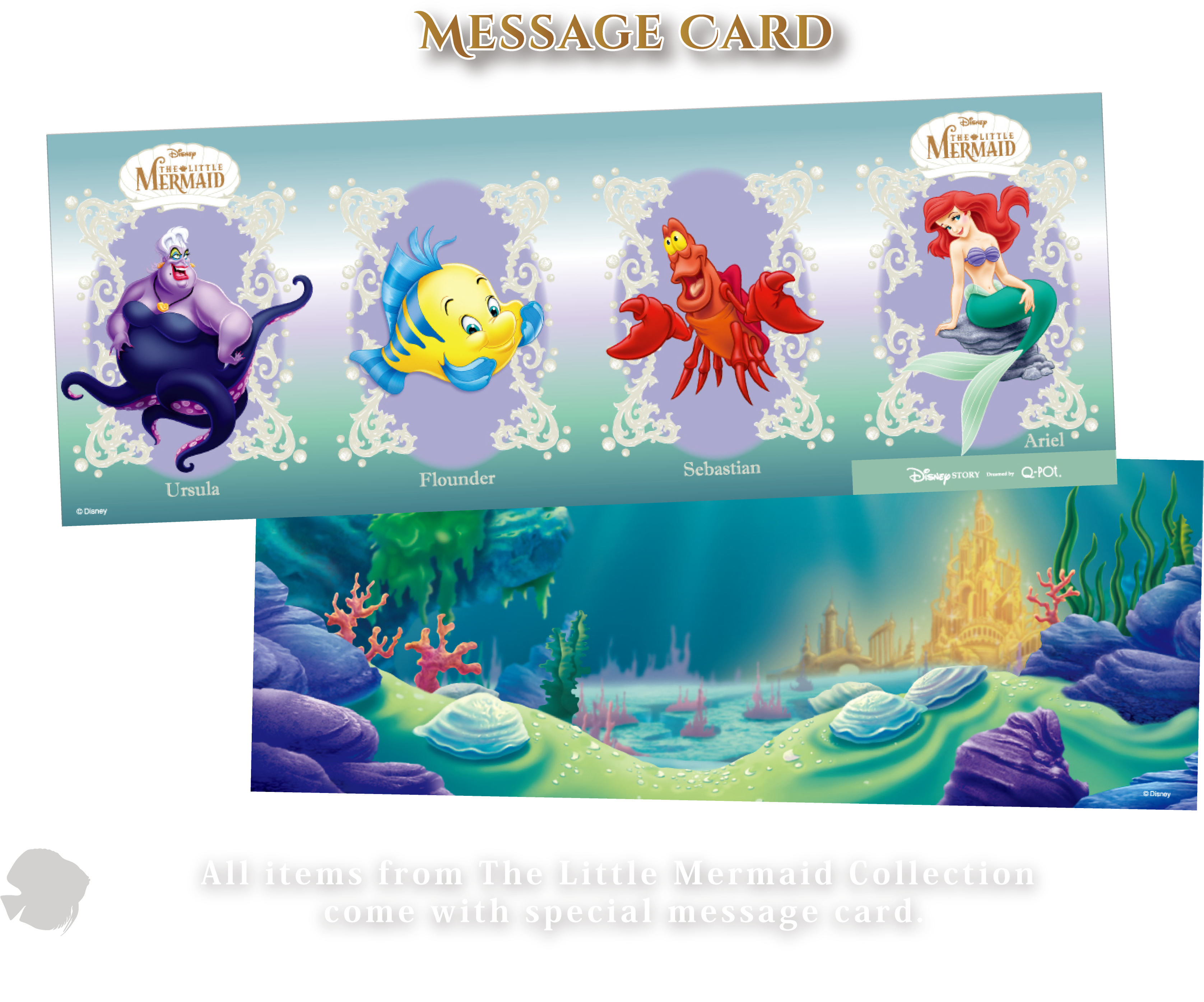 Ariel/shell Macaron Hair Rubber Band Jpy 4,500 Tax - Ariel The Little Mermaid (3352x2855), Png Download
