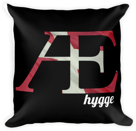 Danish Flag & Hygge - Throw Pillow (480x480), Png Download