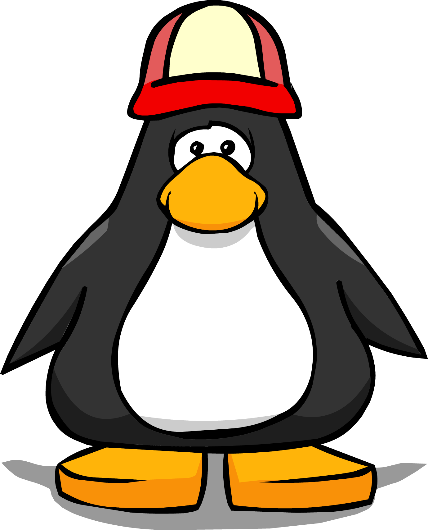 Red Ball Cap Pc - Club Penguin Bow Tie (1380x1706), Png Download