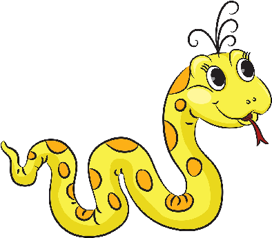 Snake Clipart Vector Png - Cartoon Girl Snake (400x400), Png Download