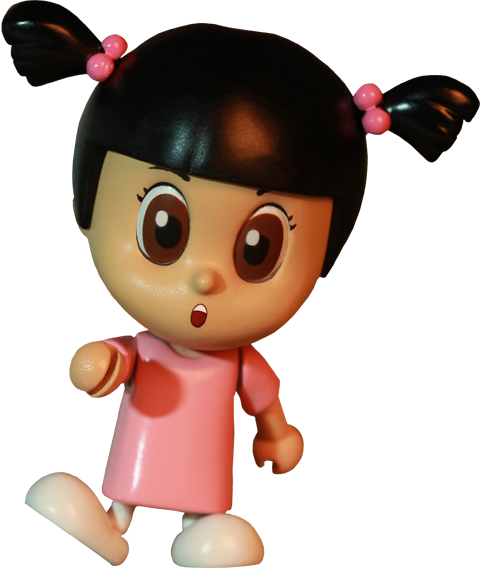 Disney Vinyl Collectible Boo - Monsters Inc. Boo 3" Figure (480x568), Png Download