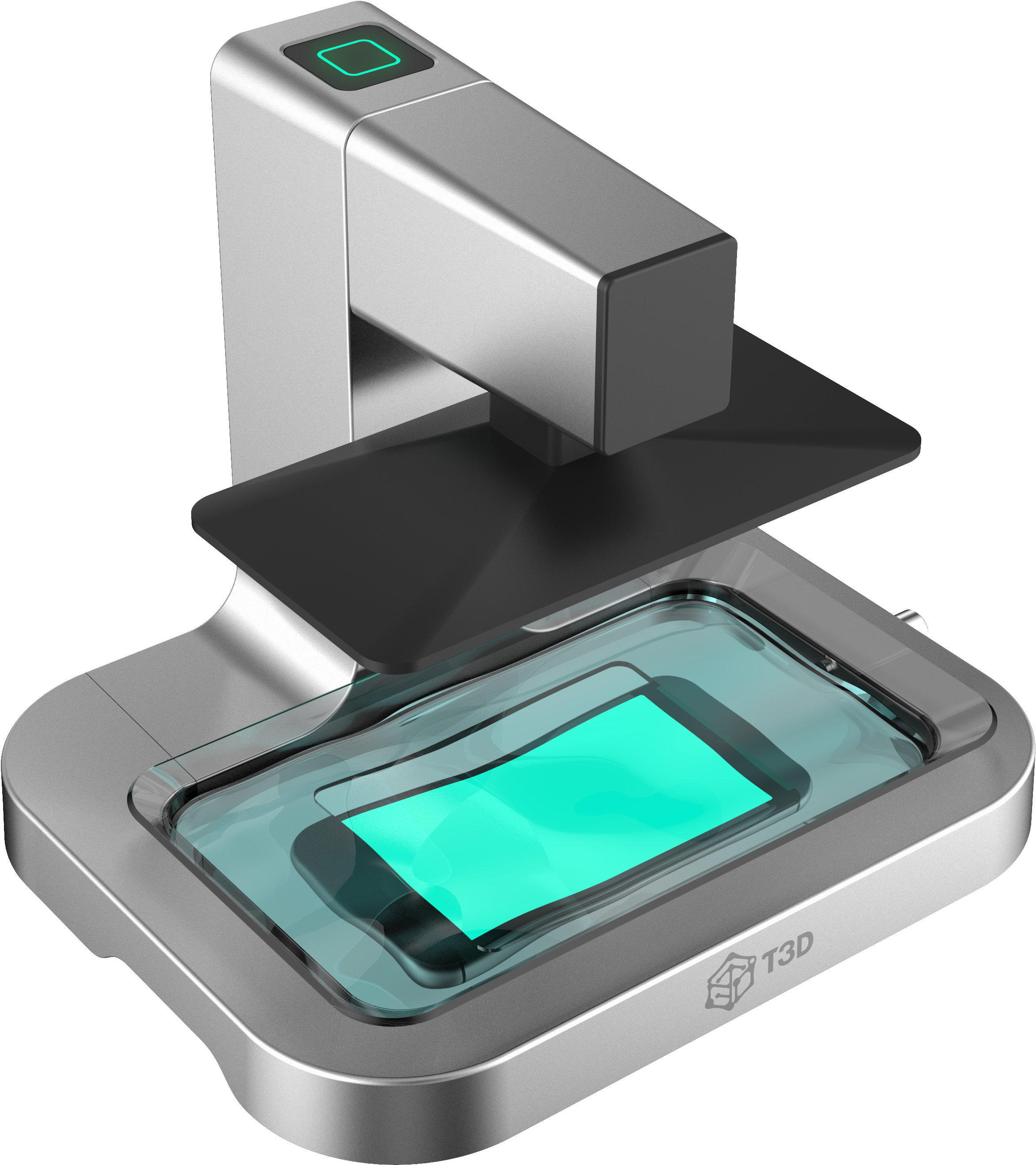 T3d's Mobile Phone-activated Sla 3d Printer - Sla 3d Printer Smart Phone (4000x3003), Png Download
