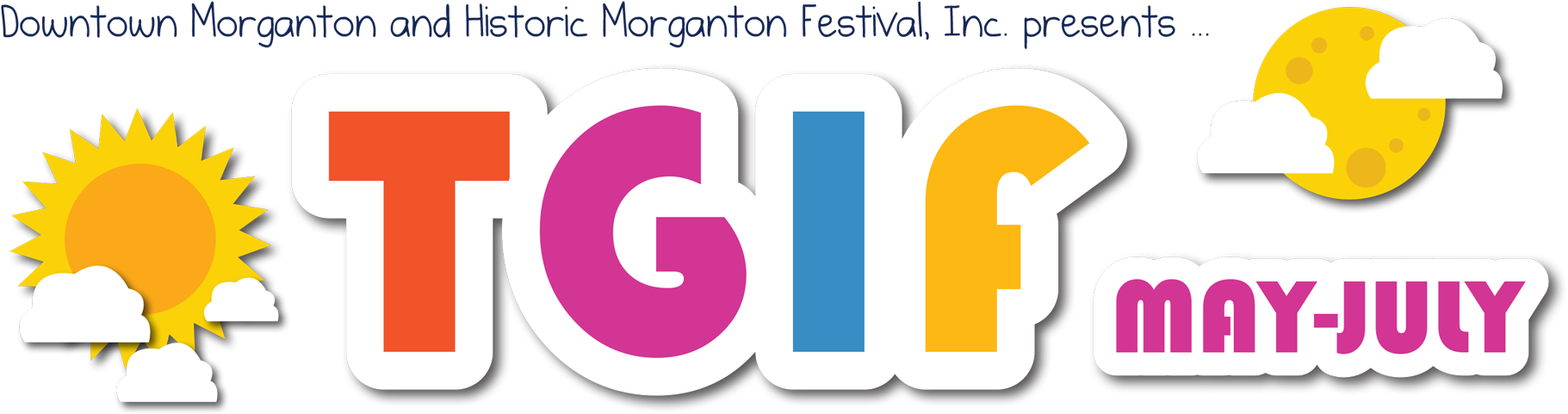 Png Tgif Pluspng - Morganton Tgif (1900x557), Png Download