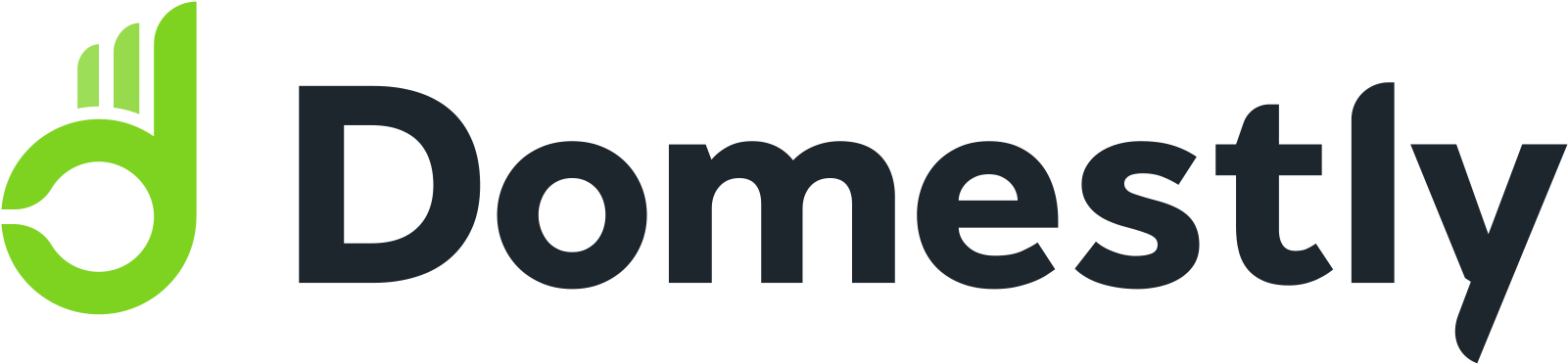Logo - Domestly (2000x770), Png Download