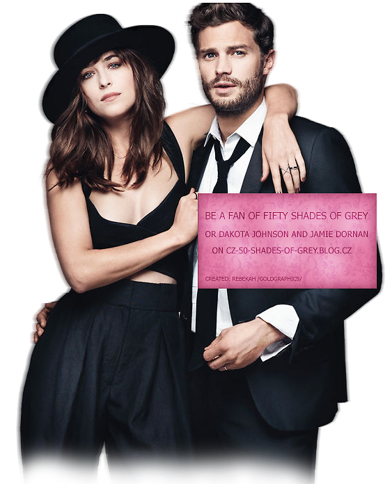 Doplním - Dakota Johnson And Jamie Dornan (582x695), Png Download