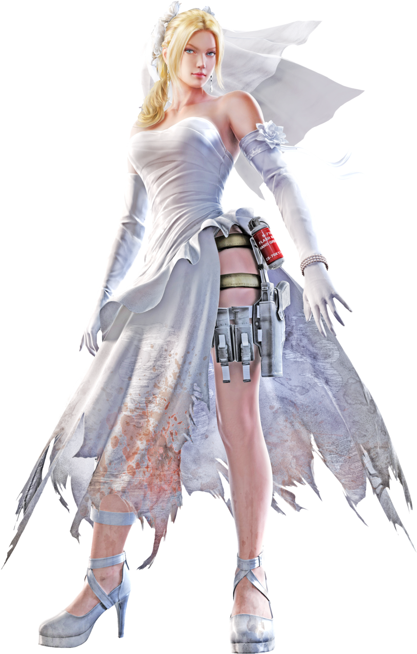 Tekken 7 All Nina Williams Scenes - Tekken 7 Characters Nina (1024x1311), Png Download