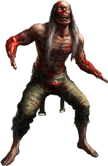 Dead Island Bone Zombie (468x560), Png Download