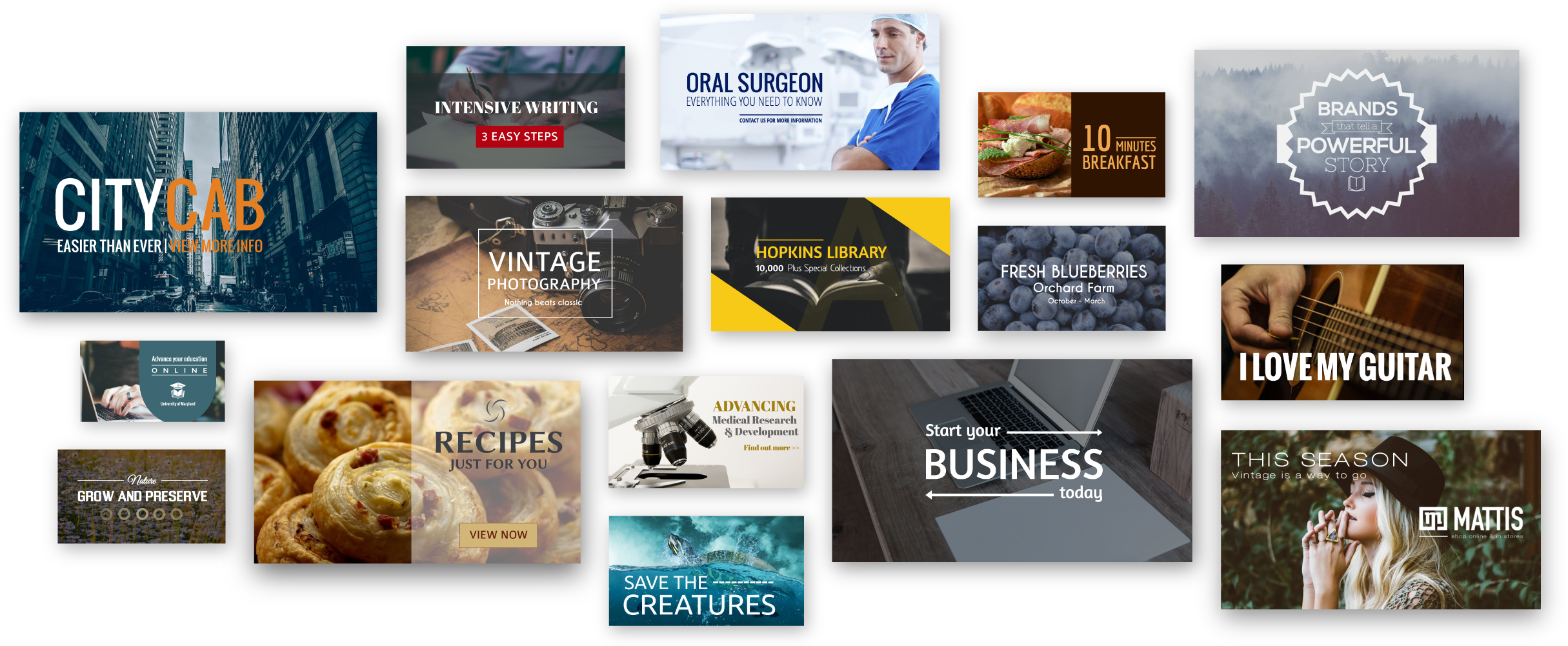 Social Media Graphics Examples (2500x1000), Png Download