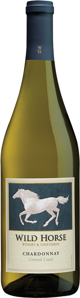 2014 Wild Horse Chardonnay Central Coast - Wild Horse Pinot Gris 2014 White Wine (308x1000), Png Download