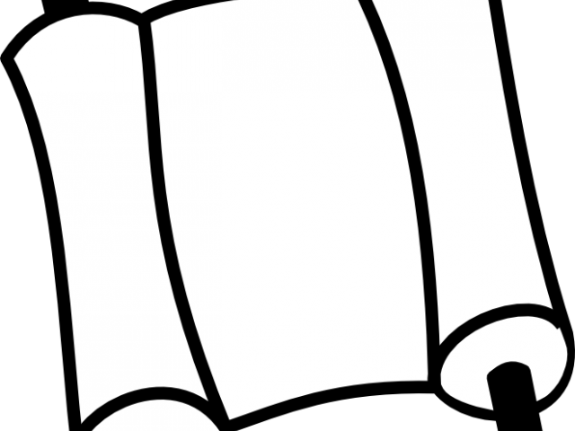 Scroll Clipart Symbol - Paper (640x480), Png Download