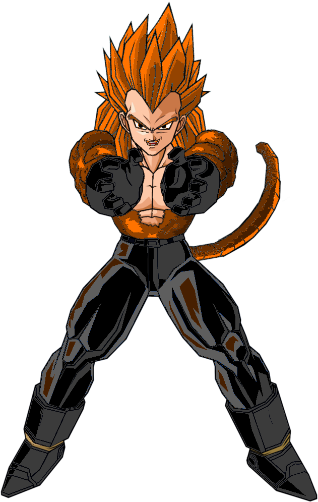 Super Saiyan 4 Vegeta Accessing His Super Saiyan God - Vegeta Super Saiyan 4 (774x1032), Png Download