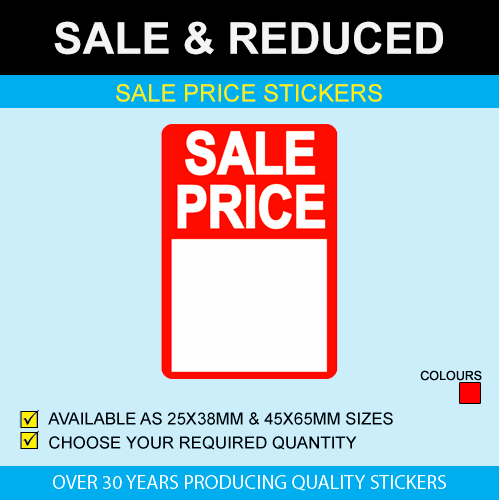 Tall Sale Price Blank Stickers - Colegio San Pedro De Quilicura (499x500), Png Download