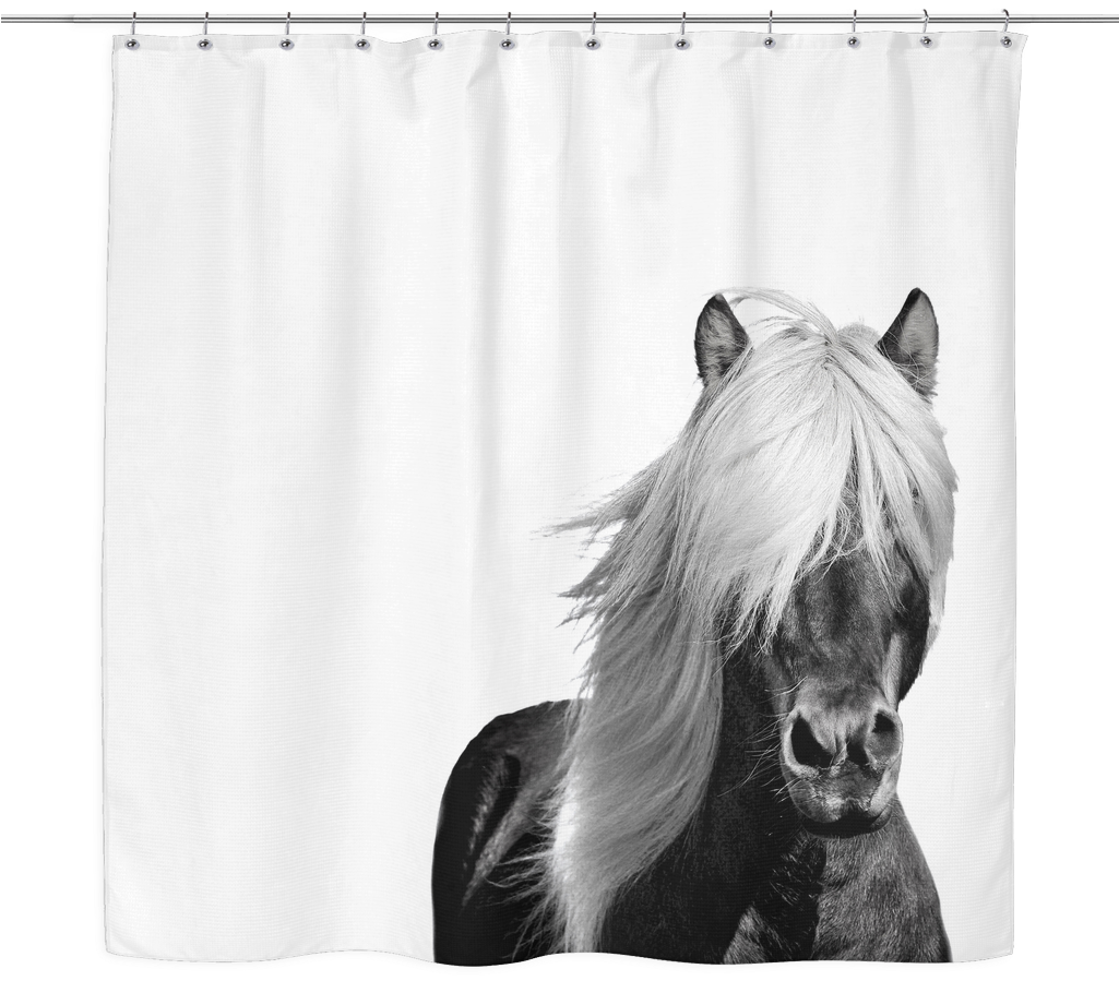 Wild Horse Shower Curtain - Beautiful Icelandic Horse Journal: Take Notes, Write (1024x1024), Png Download