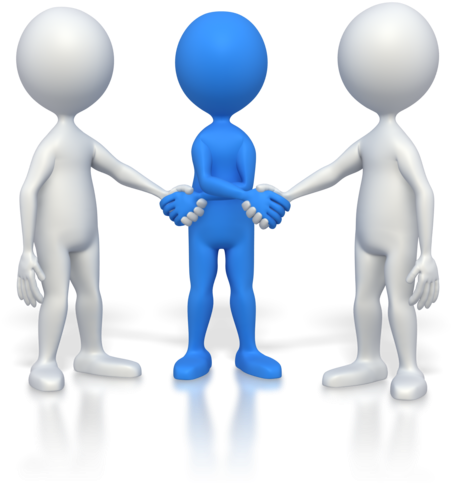 Hand Shake (500x488), Png Download