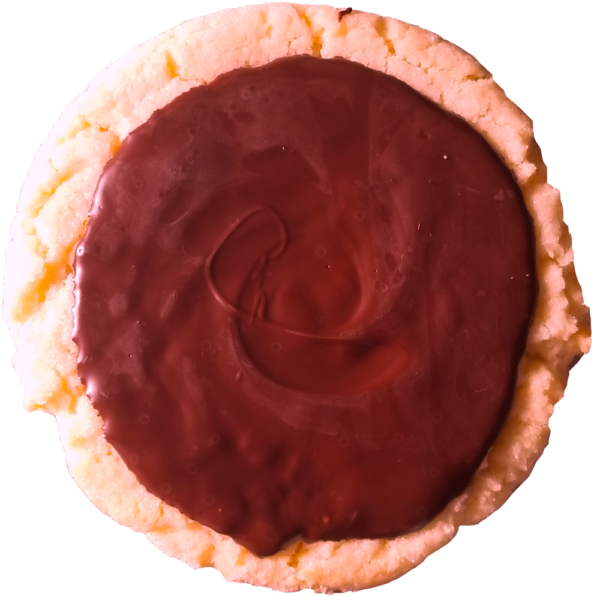 Classic Chocolate Dipped Sugar Cookie - Bánh (600x600), Png Download