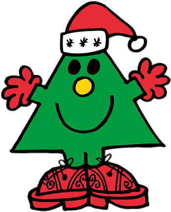 Christmas Png - Mr Christmas Mr Men (633x449), Png Download