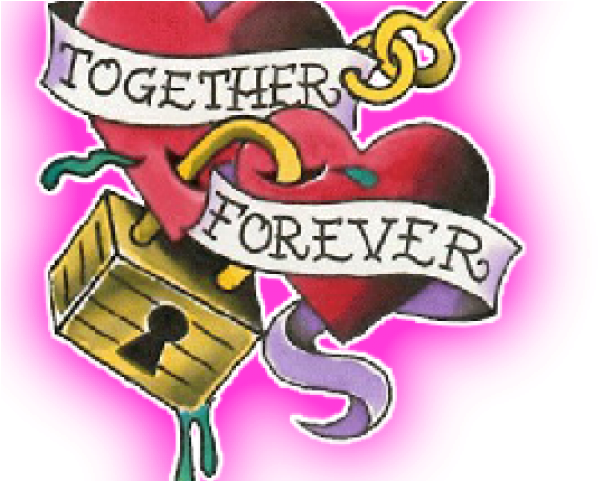 Love Tattoo Clipart Png Text - Insights For Choosing A Companion (640x480), Png Download
