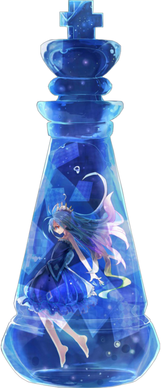 Imanity Race Piece - No Game No Life Imanity Race Piece (325x779), Png Download