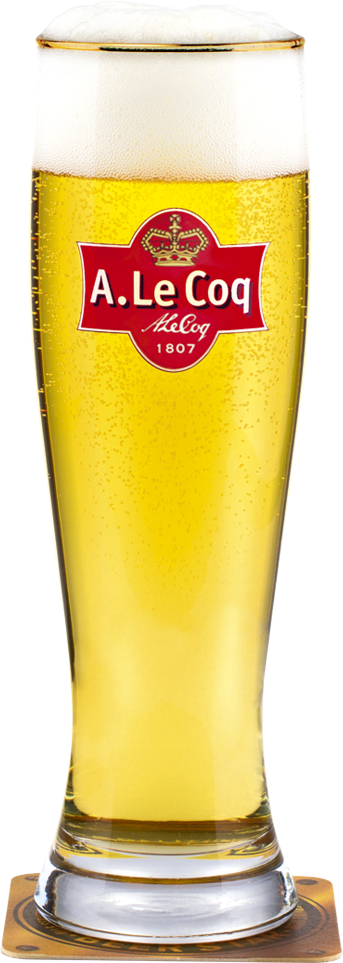 Serving Pale Lager From A Bottle - Wheat Beer (343x963), Png Download