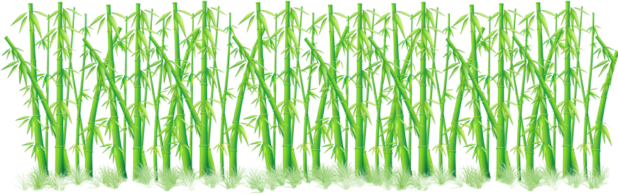 Bamboo Vector (904x281), Png Download