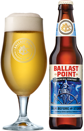 Ballast Point Calm Before The Storm - Ballast Point Moscow Mule Beer (340x462), Png Download