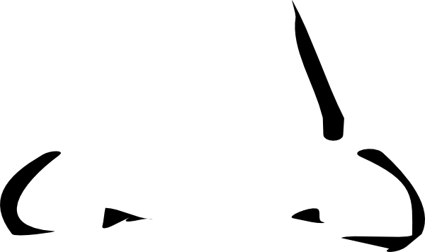 Nose Clipart 2 Image - Cartoon Nose Clip Art (600x356), Png Download