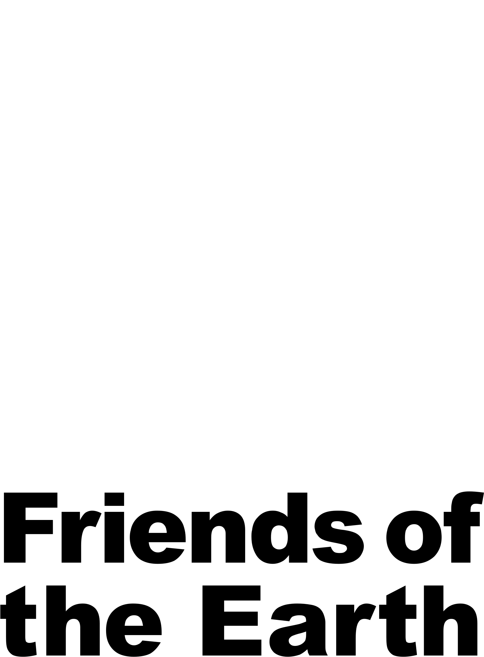 Friends Of The Earth Logo Black And White - Friends Of The Earth Malta (2400x2400), Png Download