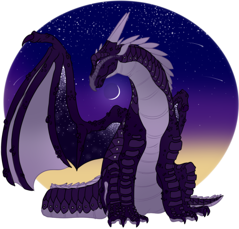 Tumblr Nfm7f1xyne1r78m3mo1 500 - Wings Of Fire Dragons Starflight (500x481), Png Download