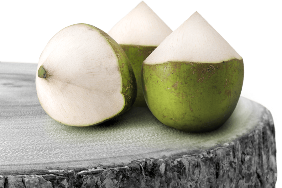 Coconut Clipart Coconut Water Juice - Fig (900x599), Png Download