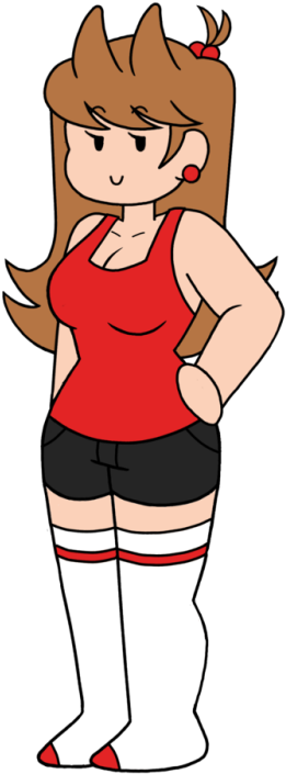 Tumblr Transparent Download - Cartoon (448x750), Png Download