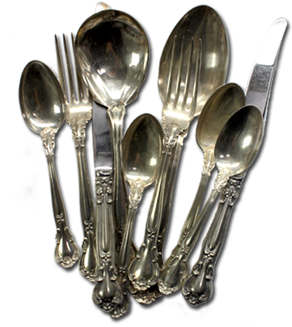 Cash Paid For Silver Flatware - Sell My Sterling Silver Flatware (500x500), Png Download