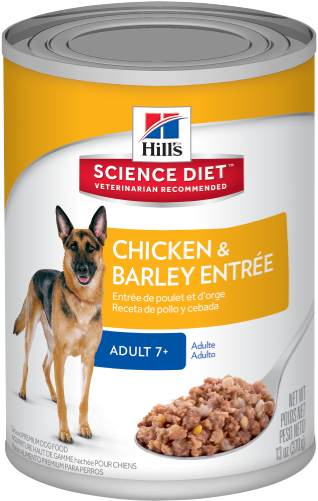 Sd Adult 7 Plus Chicken And Barley Entree Dog Food - Canned Dog Food (500x500), Png Download