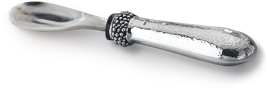 Buccellati - Flatware - Caviar Spoon - Silver - Buccellati Caviar Sterling Silver Caviar Spoon (1800x1800), Png Download