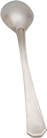 Porto Silver Spoon For Salt - Spoon (700x700), Png Download