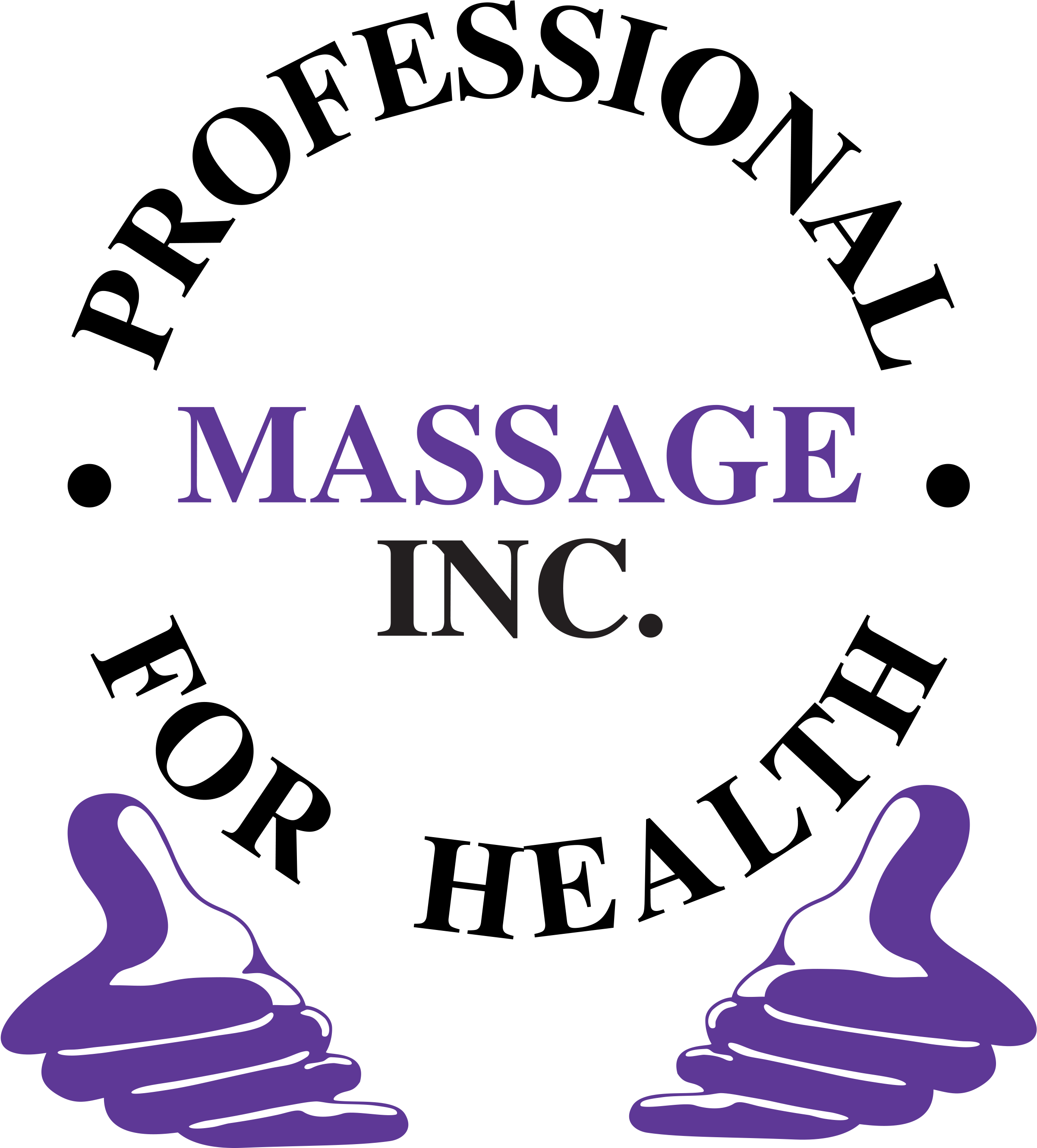 Professional Massage Inc (2476x2660), Png Download