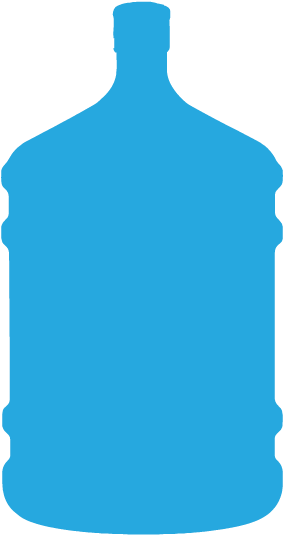 5 Gal Water - 5 Gallon Water Bottle Outline (900x901), Png Download