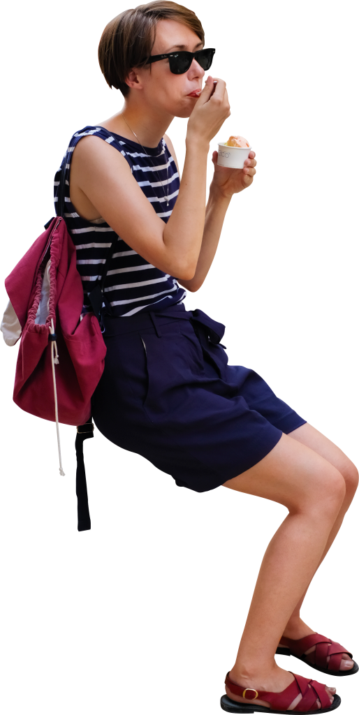 Ice Cream Tastes Best In Lyon So T Is Having More, - Architecture (514x1024), Png Download