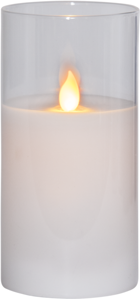 Led Pillar Candle M-twinkle - Candle (600x600), Png Download