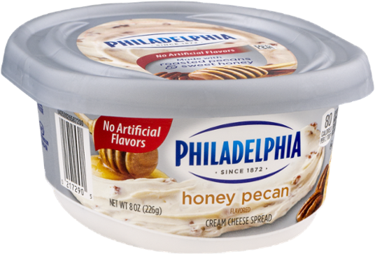 Philadelphia Cream Cheese, Reduced Fat, Chive & (600x600), Png Download