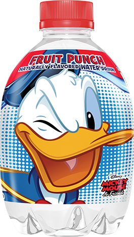 Prev - Aquaball Fruit Punch Naturally Flavored W-a-t-e-r Drink (265x468), Png Download
